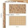 Vintage Wildflower Wrapping Paper Rustic Style Botanical Wrapping Paper  Present Wrapping