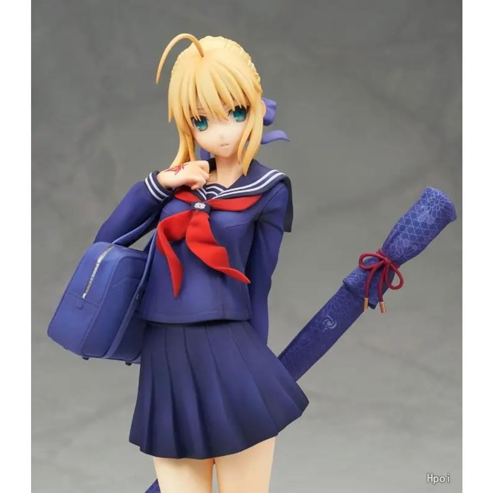 Fate/Stay Night Master Altria 1/7 Caster Plain Clothes Nero Claudius Saber Jinku no Anime PVC Action Figure Toy Game Model Doll