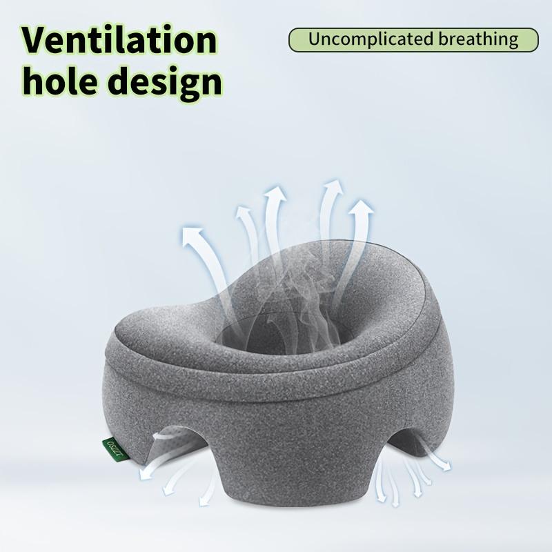O-shaped Facial Massage Pillow, Soft & Ergonomic, Removable Washable Cover, for Salon & Home Use