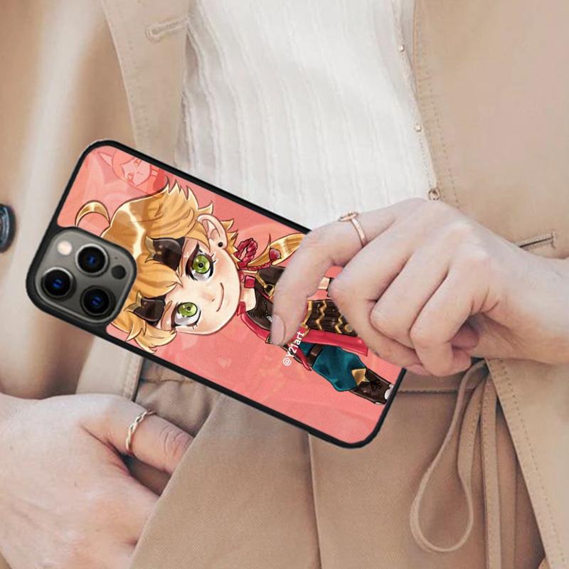 Thoma Genshin Impact Game Magnetic Phone Case For APPLE iPhone 17 Air 16 14 13 12 Pro Max 15 Plus Wireless Charge MagSafe Cover