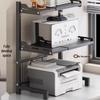 Adjustable Microwave Oven Storage Rack