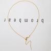Women Adjustable Titanium Steel Diy Plain O Necklace Chain For Beading