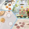 30Pcs Scallop Shell Set 2.76 to 3.35 Inch Decorative Processed Purple Red Sea Shell with Paint and Paintbrush for DIY Painting