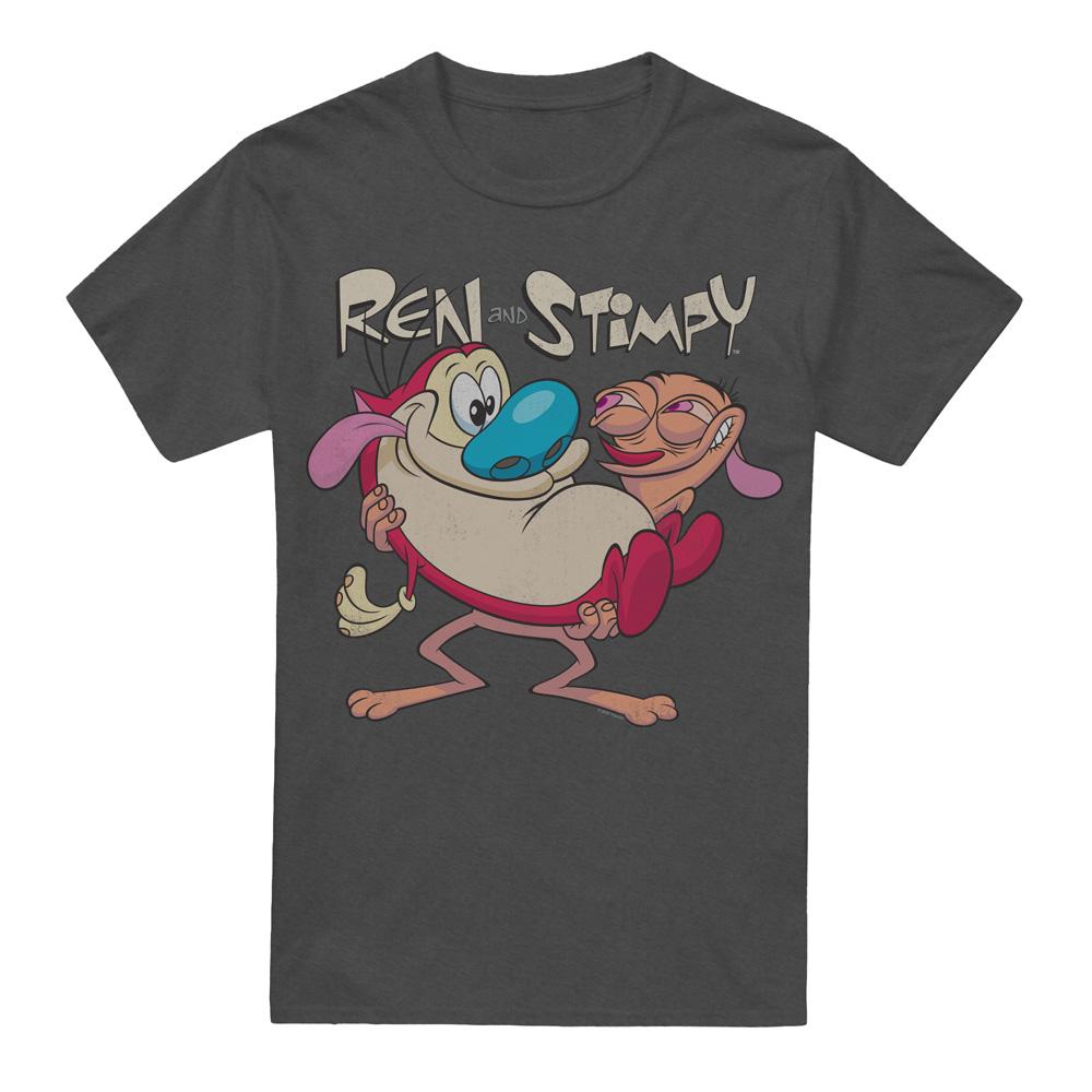 Ren & Stimpy Unisex Adult Two Of A Kind T-Shirt