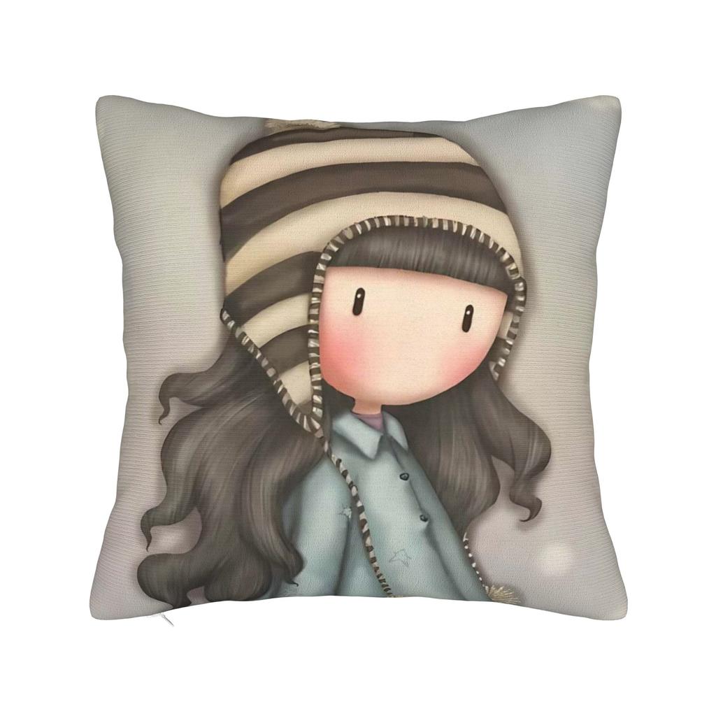 S-Santoro Gorjuss-MT Dream Girl Kissenbezug Design Kissenbezug für Wohnzimmer Bett Stuhl Morden Kissenbezug