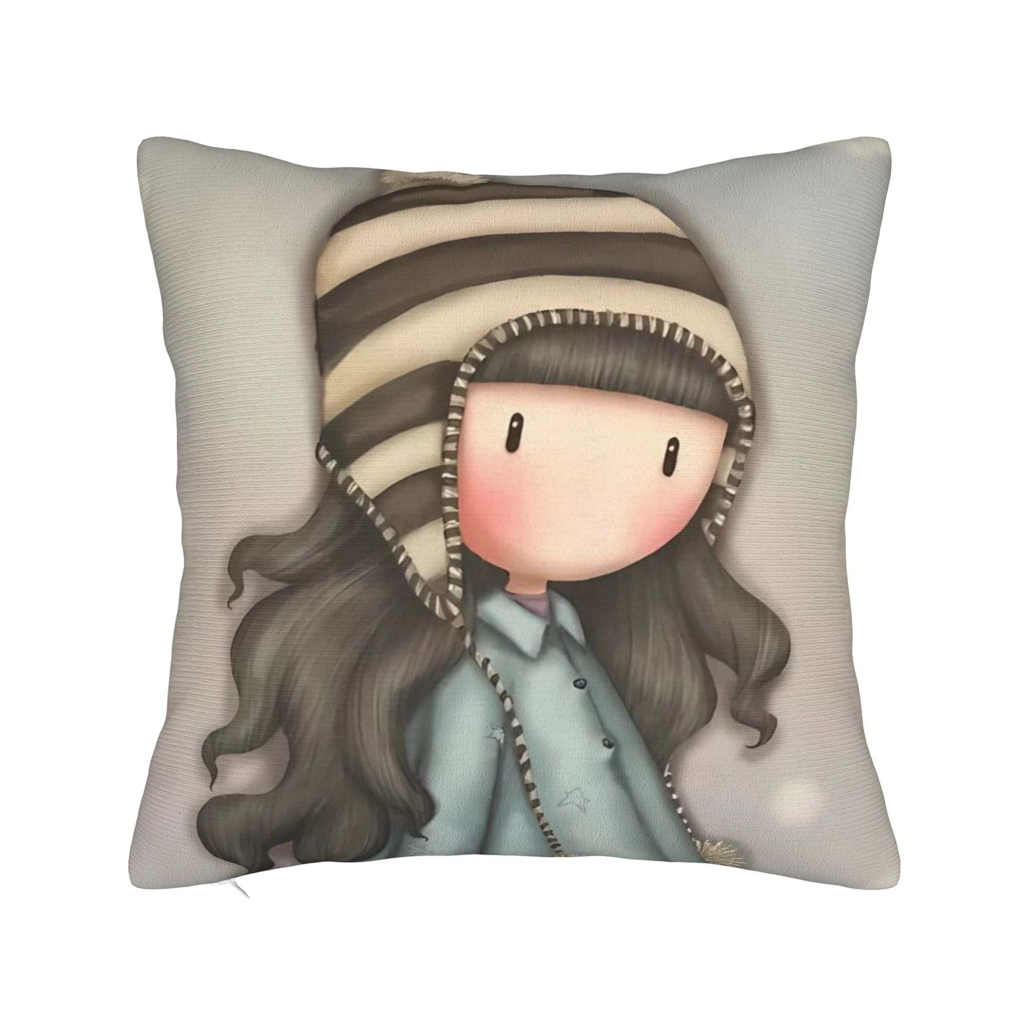 Наволочка S-Santoro Gorjuss-MT Девушка мечты Ретро Модная Наволочка Для Гостиной Диван Наволочки 20x20Inch