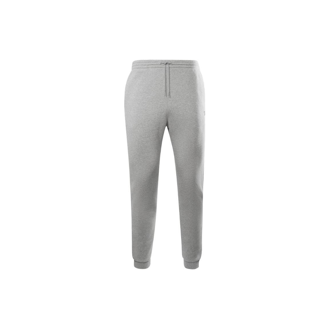

Reebok Comfortable Lace-Up Knitted Training Pants Men bottoms Gray GS1600 XL