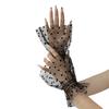 Short Polka Dot Fake Sleeves Sweet Fake Pleated Cuff All-match Nail Art Sleeves  Social Media