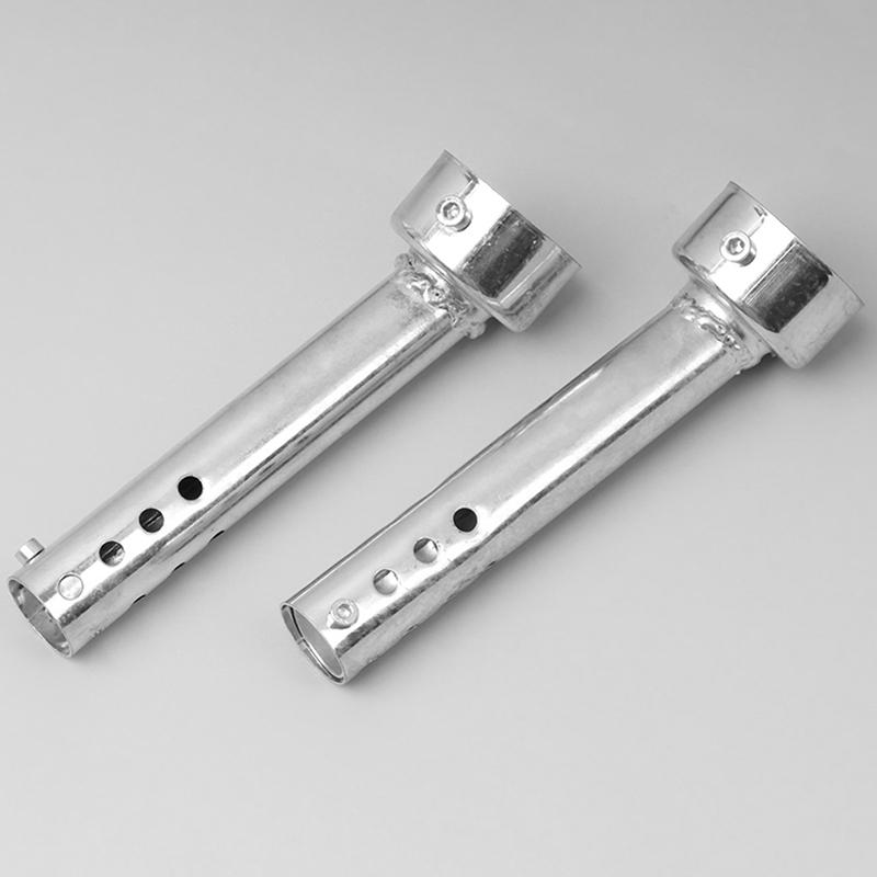 Motorcycle Modified Triangular Round Mouth Back Pressure Core Tuning Tube Sound Regulator Dual-Purpose Tube Muffler