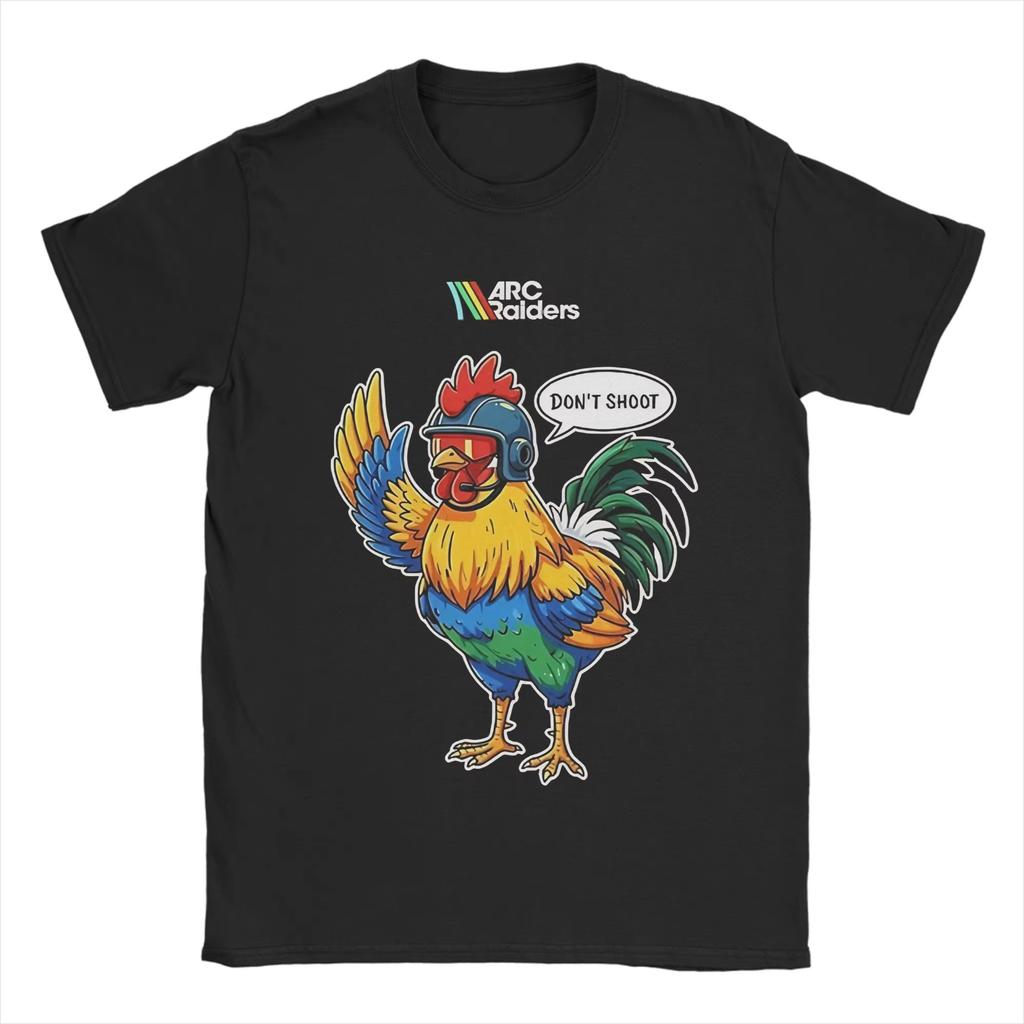 2026Spring and Summer New Top Dont Shoot Arc Raiders Apparel Unisex Pure Cotton Fashion Luxury Casual Vintage Retro Tshirt Y2k