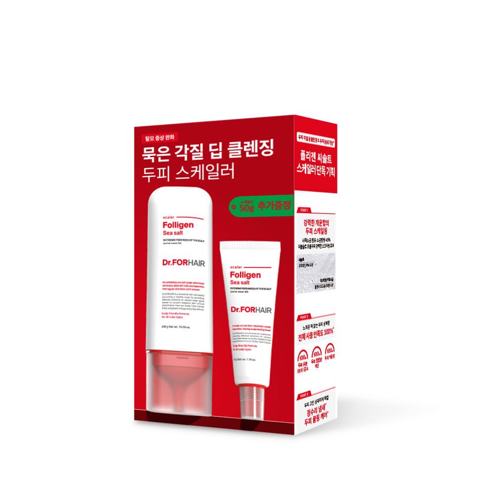 DR.FORHAIR Polygen Sea Salt Scaler 300g + 50g