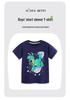European & American Style Boys' Dinosaur Print Short-Sleeve T-Shirt