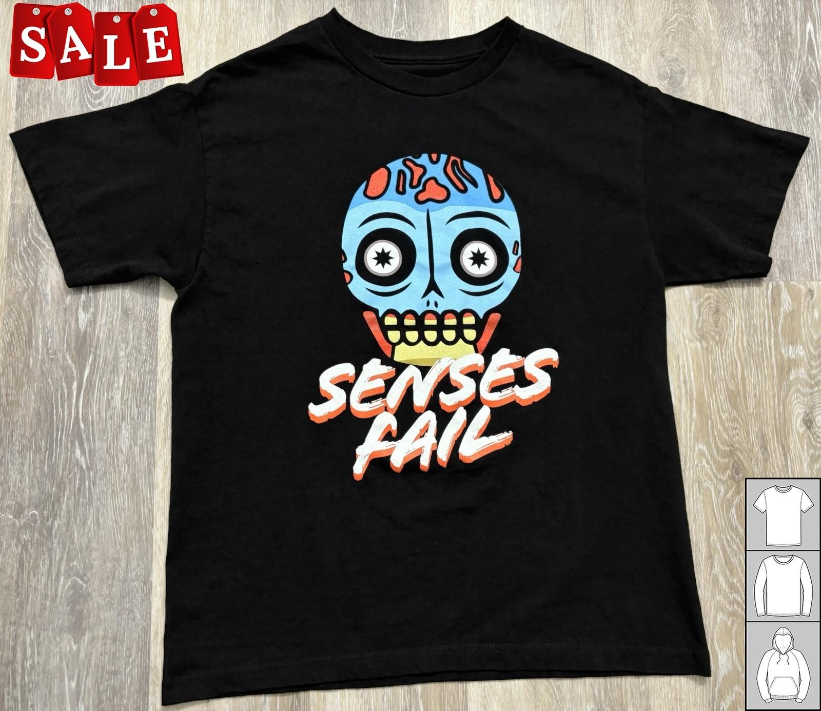 New Senses Fail Concert Gift For Fans Unisex All Size T-Shirt LW657 M