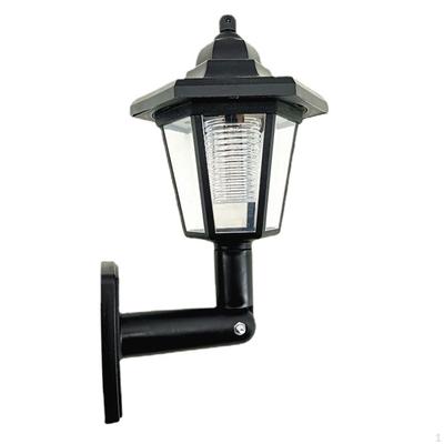 2x Solar Hex Wall Lights Garden Landscape Lamp Waterproof Ornaments,Solar Sconce Lawn Light