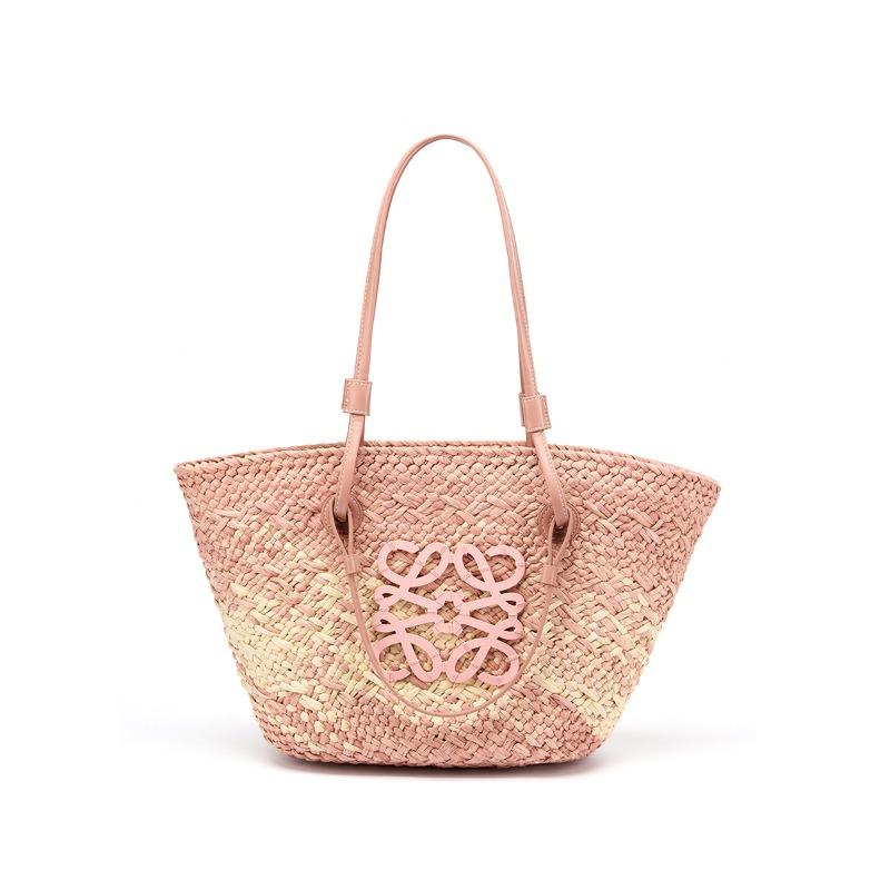 Strand havsstrand handhållen strå raffia handvävd väska stor kapacitet dam enkel pendling high-end axelväska