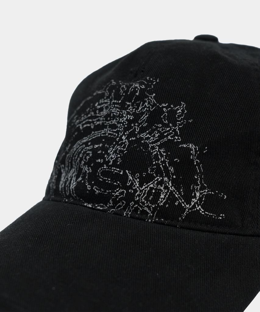 SLOWACID Washed Arcane Ball Cap [Black]