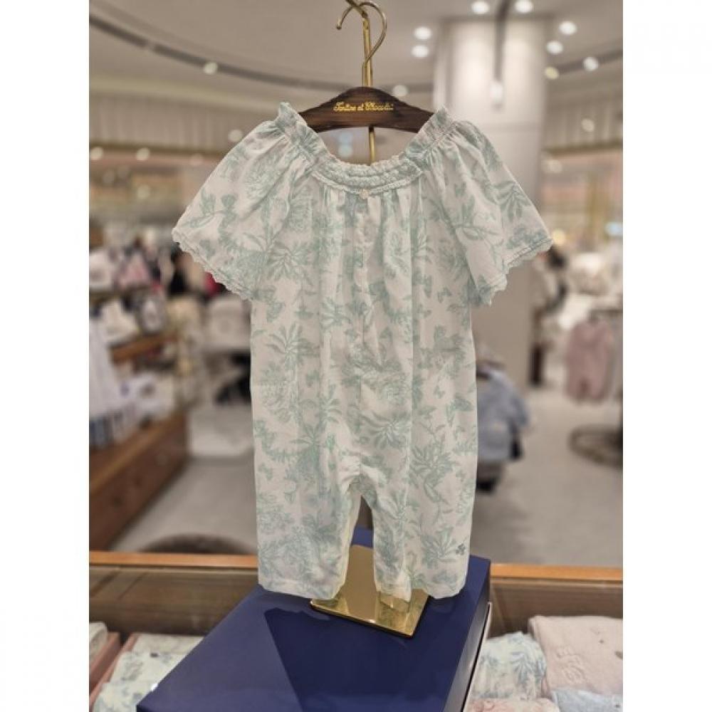 Chocola Baby Gift Twald Romper  Ttpmqa062m minted/90