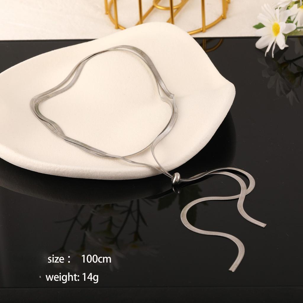 Elegant Y-Shaped Necklace, Simple And Chic Jewelry, Suitable For Daily Wear, All-Year-Round