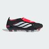 adidas PREDATOR ELITE Fold-Over Tongue Firm Ground Football Boots JS0375 Unisex Performance Sports Shoes Core Black / Cloud White / Lucid Red