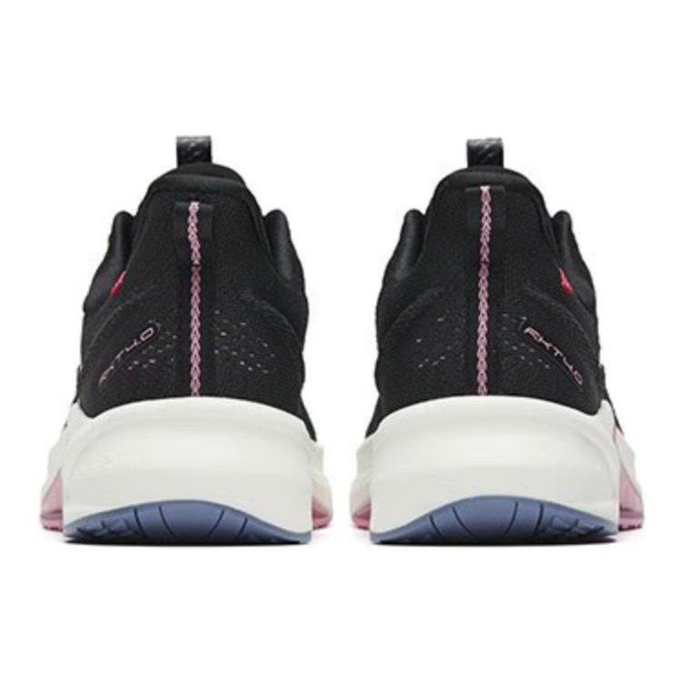 Anta Rocket 4.0 Cushioned Wear-Resistant Breathable Low-Top Running Shoes Women's Black Purple 122245530-8