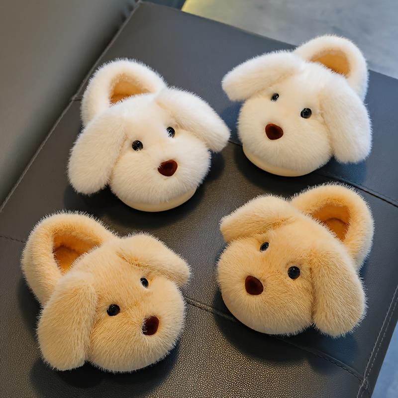 Children's Slippers for Boys, Winter Cartoon Cute Non-Slip Indoor Soft-Soled Baby Slippers