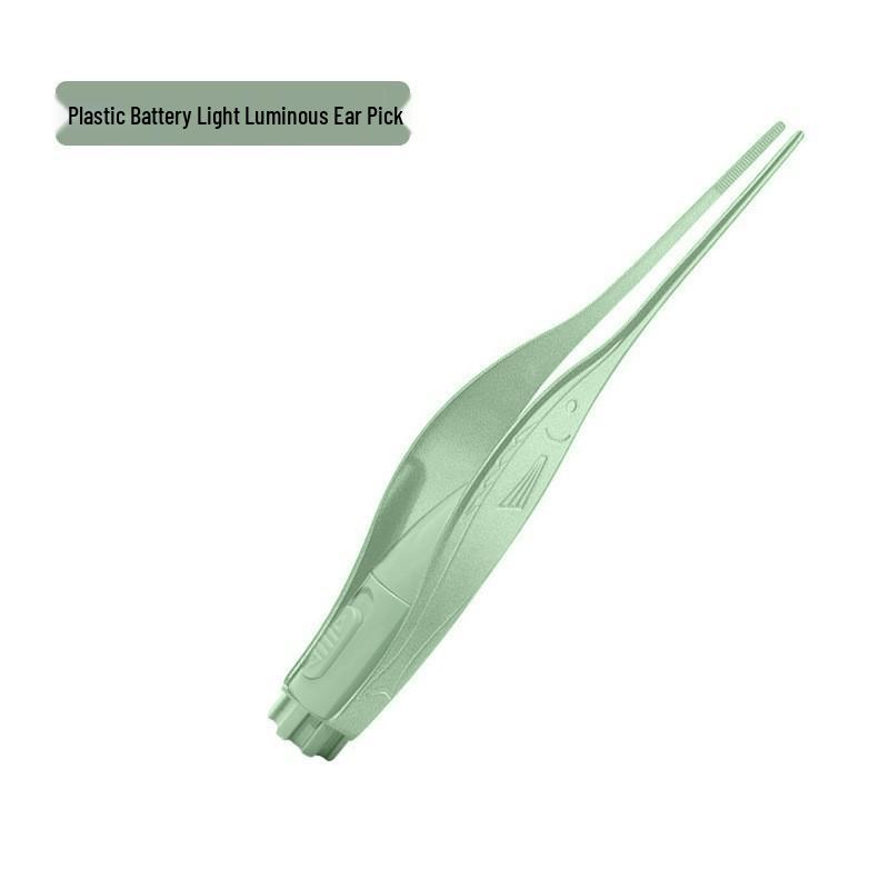 Rechargeable LED Ear Cleaner with Tweezers & Nose Clip for Babies: Ear Canal Cleaning Tool