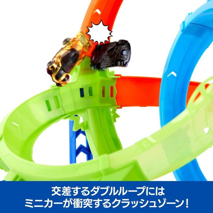 Hot Wheels Cyclone Crash Playset with 1 Vehicle, 4+ Years, JHK73, 21 x 48 x 15 cm (1:64 Scale)