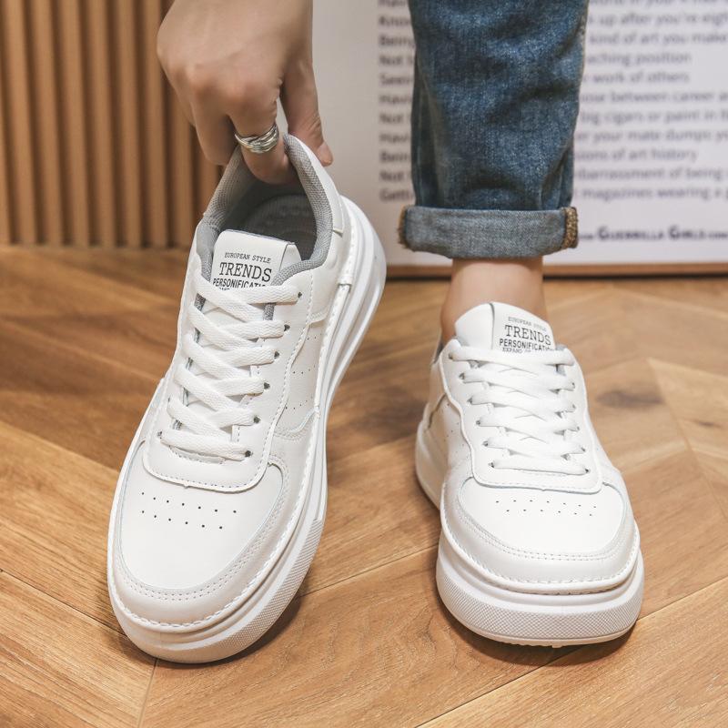 Spring and Autumn new breathable little white shoes quality men's shoes versatile casual board shoes Korean version trendy low-top shoes