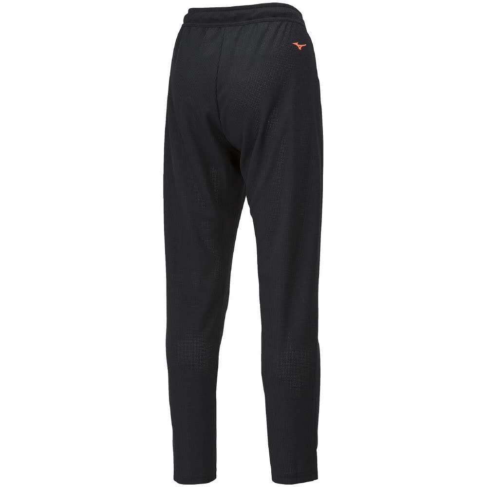 Mizuno Dry Aeroflow Training Highly and Black Women's Ankle-Length Pants, Breathable, Sweat-Wicking, Quick-Drying, (Size 32MDA310)