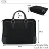 STEFANOMANO Time Briefcase in Limonta Nylon and Genuine Luxury Large Made in Italian Leather Business Perfect for Commuting and Office [Limited Offer]
