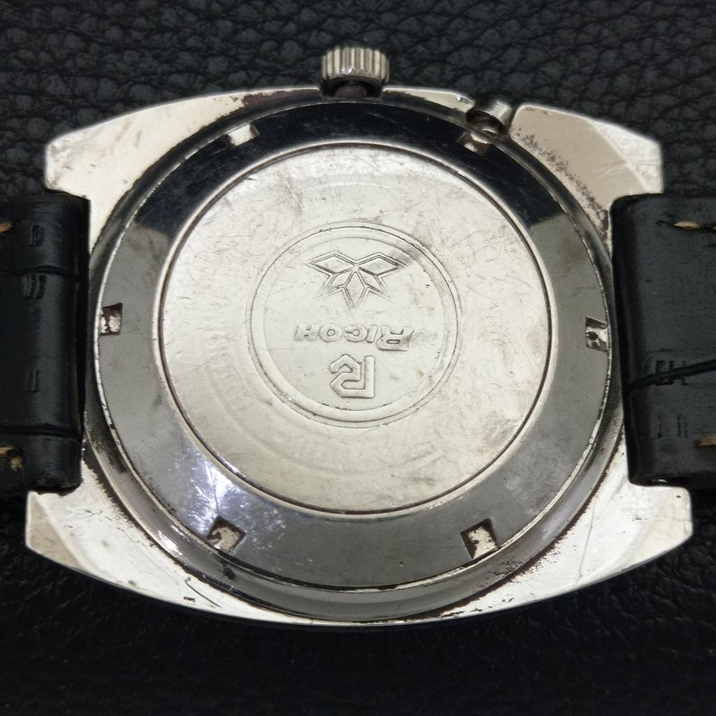 VINTAGE RICOH R31 AUTOMATIC JAPAN MENS ORIGINAL DIAL WATCH a703579-1 R213d-a703579