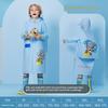 Children's Raincoat for Boys and Girls, Kindergarten and Primary School Students, Full-Body Rain Poncho with Backpack Space, Blue and Pink, Portable