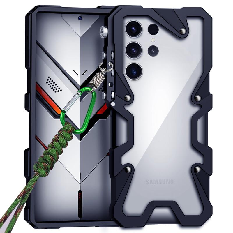 Shockproof Metal Bumper Case For Samsung Galaxy S22 S23 Ultra S20 S21 S22 S23 FE S24 Plus Note 20 S24 Ultra Case Aluminum Cover