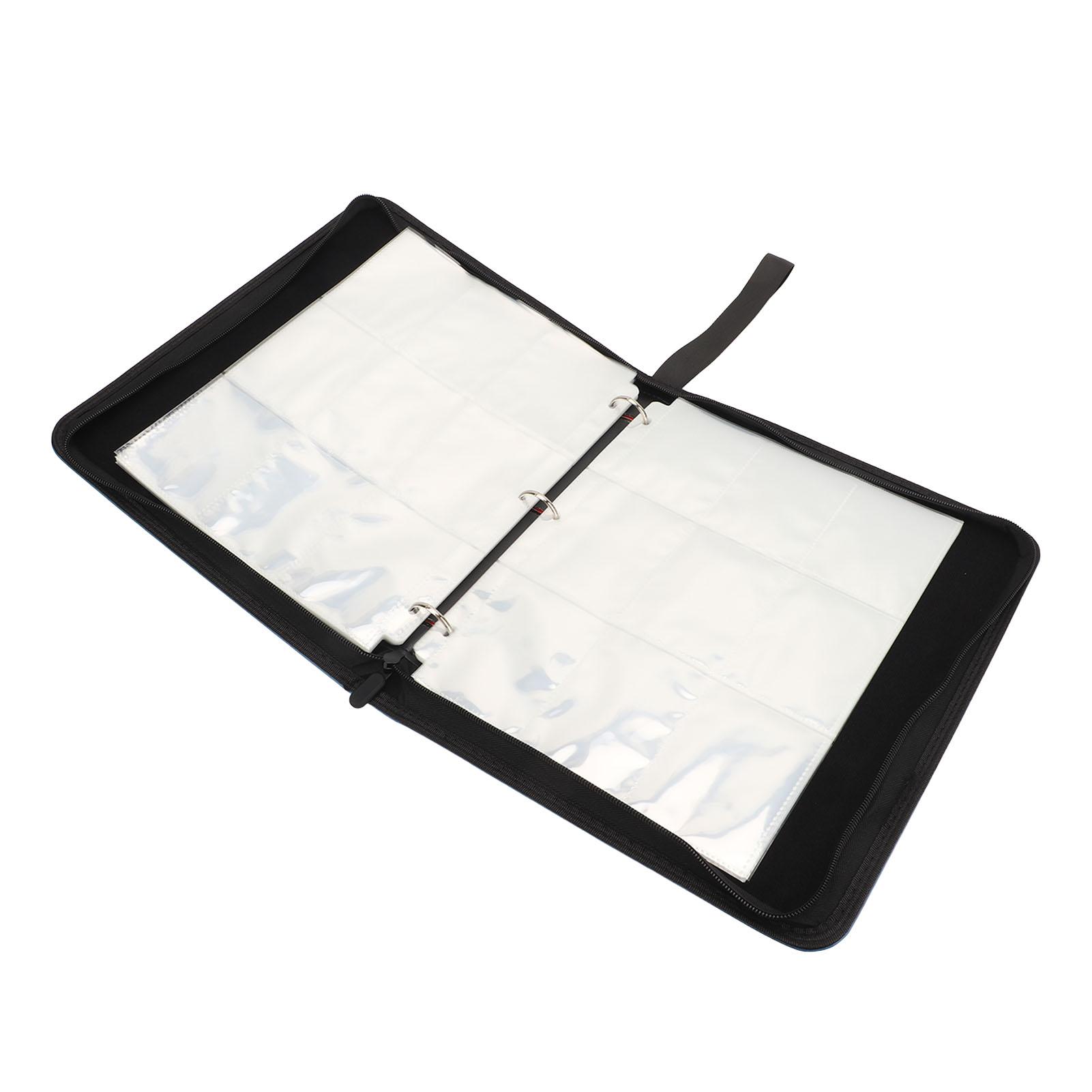 9 Pocket Card Collection Binder PU Cover Holds Up to 900 Cards Card Collection Album Folder for Trading Cards Game Cards