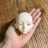 1 Pieces 16 Doll‘s Head No Makeup Mjd Doll Accessories with Changeable Eyes Dress Up Toys