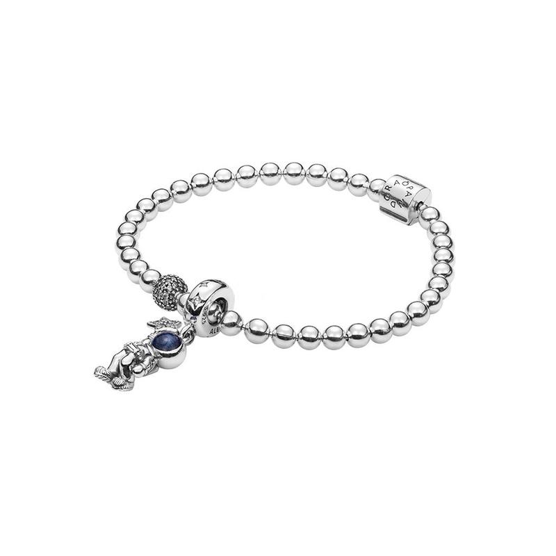 Pandora Astronaut Traveling the Galaxy Reaching for the Stars 925 Silver 925 Silver Bracelet Women s ZT-0020 серебряный