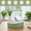 Parrot Automatic Shower Pet Bird Cage Bath Tub Fountain USB Electric Circulating Faucet Toy Pet Bird Bathtub Cleaning Supplies