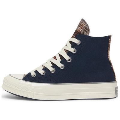 Chuck 70 Wmns High 'Canvas & Plaid - Obsidian' A12453C