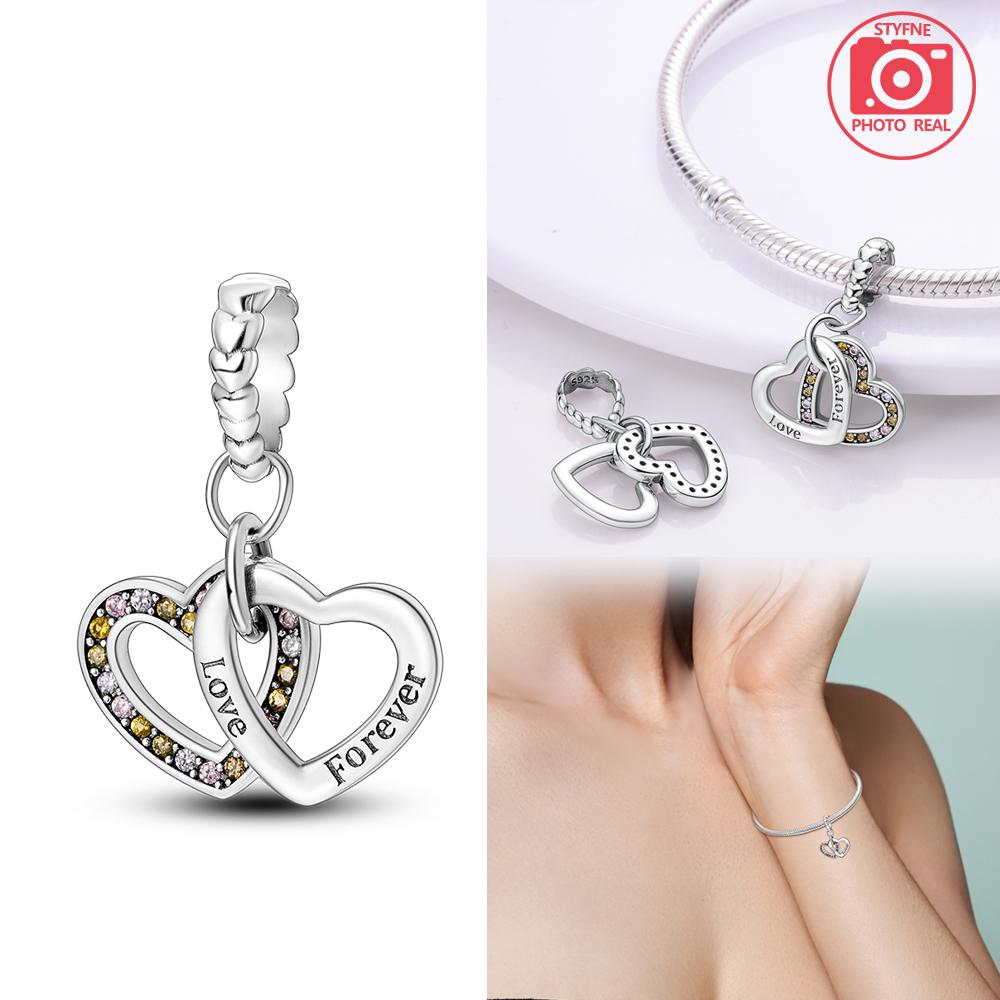 New Copper Colors Sisterly Friendship Eternal Pendant Fit Copper Colors Original Bracelets Diy Birthday Jewelry Gift