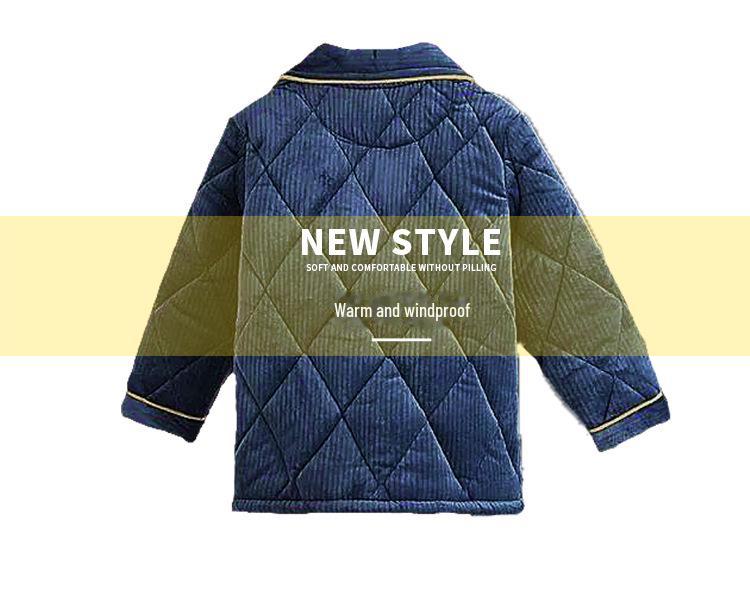 Extra dicker Winterflanell-Pyjama für Jungen - Warmer Einteiler für mittlere und große Kinder