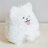Stuffed Animal Stuffed Dog Keychain Soft Pillow Dog Plush Toy Samoyed Plush Doll  Bag Pendant