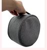 Round Folding Outdoor Fan & Makeup Storage Pouch for Camping