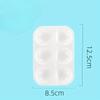 8 PCS Paint Tray Palette, 6 Wells Mini Paint Palette Watercolor Palette Painting Tray Plastic Paint Pallets for Painting Party