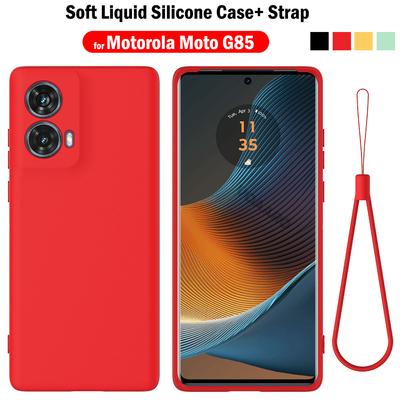 Tikras skystas silikoninis telefono dėklas, skirtas Motorola Moto G85 G04 G24 Power G34 G54 G84 G14 G13 G23 E13 G73 G53 smūgiams atsparus minkštas buferio apsauginis dangtelis