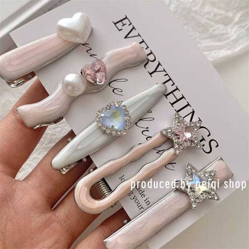 Cartoon Princess Hair Accessory Set: Cute Hair Clips for Girls