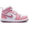 Air Jordan 1 Mid TD Valentines Day 2023 Baby Sneakers Pink Coral-Chalk Desert-Berry DQ8425-616
