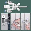 DualNut Adjustment Portable Door Lock Hotel Door Locks Self-Defense Door Stop Travel Anti-theft Door Stopper Safety Lock