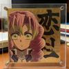 Demon Slayer Flame Pillar Lenticular Card - Commemorative Embossed Gift