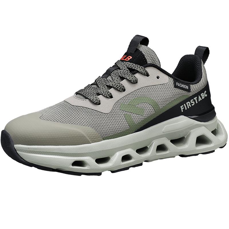 Herren Premium Farbe Atmungsaktives Mesh Weichsohle Laufschuhe Leichtgewichtige Dämpfung Outdoor Training Sportschuhe 39-44