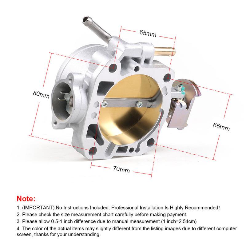 For Honda B/D/H/F Series 70MM Throttle Body 309051050 Automotive Performance Throttle Bodies 309-05-1050